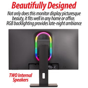 Deco Gear 28" 4K Ultrawide IPS Monitor, 60 Hz, 4 ms, 1 Billion Colors, 100% sRGB, 16:9