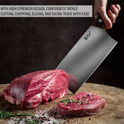 Deco Chef 16 Piece Kitchen Knife Set with Shears, Cutting Board with Cut Resistant Gloves