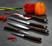 Deco Chef 16 Piece Kitchen Knife Set with Shears, Cutting Board with Cut Resistant Gloves