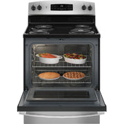 GE 30-inch Free-Standing Electric Range JB256RTSS