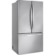 LG 36-inch, 27 cu. ft. Counter-Depth Max French 3-Door Refrigerator with Linear Cooling™ LRFLC2706S