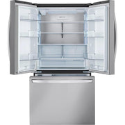 LG 36-inch, 27 cu. ft. Counter-Depth Max French 3-Door Refrigerator with Linear Cooling™ LRFLC2706S