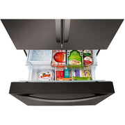 LG 36-inch, 27 cu. ft. Counter-Depth Refrigerator Bottom Freezer Refrigerator LRFLC2706D