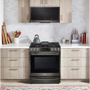 LG 1.7 cu. f.t., Over-The-Range Microwave Oven with Convection MHEC1737D