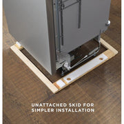 GE Built-In Dishwasher with Water Leak Sensor GDF460PGTWW