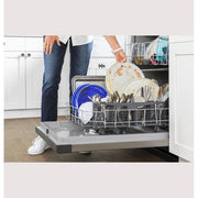 GE Built-In Dishwasher with Water Leak Sensor GDF460PGTWW