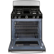 GE 30-inch Freestanding Electric Range with Precise Simmer Burner JGBS30RETSS