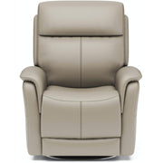 Flexsteel View 1524-52PH Swivel Power Recliner with Power Headrest and Lumbar