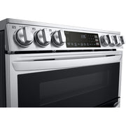 LG 30-inch 7.3 cu. ft. Slide-In Electric Double Range with ProBake® Convection and InstaView® LTEL7337F