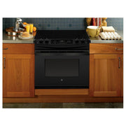 GE 30-inch, Drop-In Electric Range with Ceramic Glass Cooktop JD630DTBB
