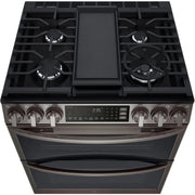 LG 30-inch Slide-In Gas Double Range with ProBake® Convection and InstaView® LTGL6937D