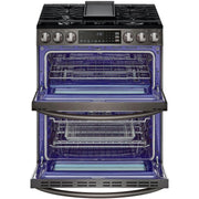 LG 30-inch Slide-In Gas Double Range with ProBake® Convection and InstaView® LTGL6937D