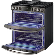 LG 30-inch Slide-In Gas Double Range with ProBake® Convection and InstaView® LTGL6937D