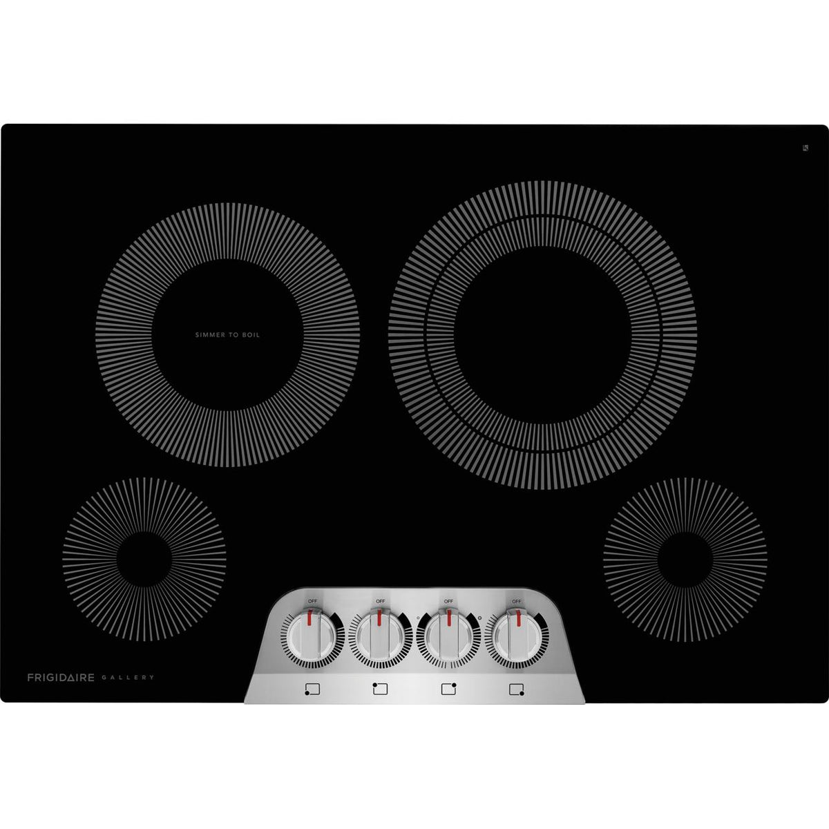 Frigidaire Gallery 30-inch Built-in Electric Cooktop GCCE3049AS
