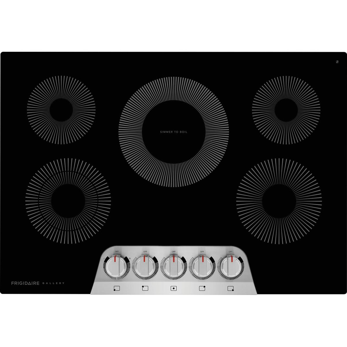 Frigidaire Gallery 30-inch Built-in Electric Cooktop GCCE3070AS