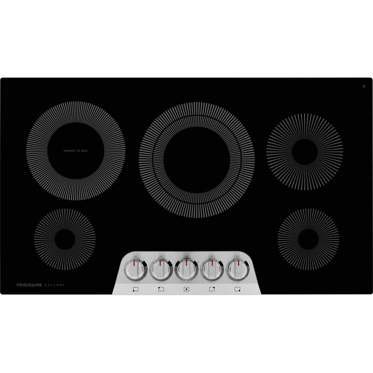 Frigidaire Gallery 36-inch Built-in Electric Cooktop GCCE3670AS