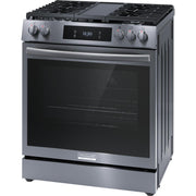 Frigidaire Gallery 30-inch Gas Range with Convection Technology GCFG3060BD