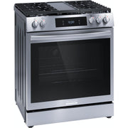 Frigidaire Gallery 30-inch Gas Range with Convection Technology GCFG3060BF