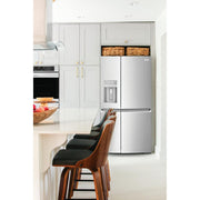 Frigidaire Gallery 36-inch, 21.5 cu. ft. Counter-Depth French 4-Door Refrigerator with Ice Maker GRQC2255BF