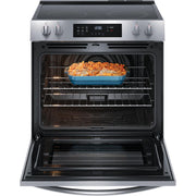 Frigidaire 30-inch Freestanding Electric Range with Convection Technology FCFE3083AS