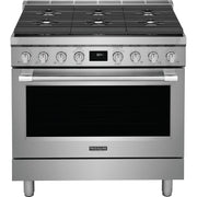 Frigidaire Professional 36-inch Freestanding Dual-Fuel Range with Convection Technology PCFD3670AF