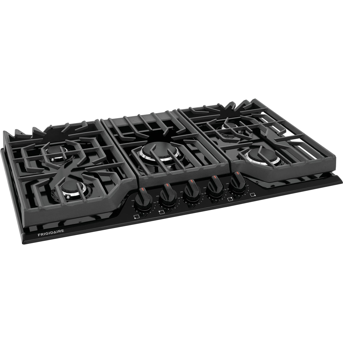 Frigidaire 36-inch Built-In Gas Cooktop FCCG3627AB