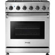 Thor Kitchen 30-inch Freestanding Gas Range LRG3001ULP