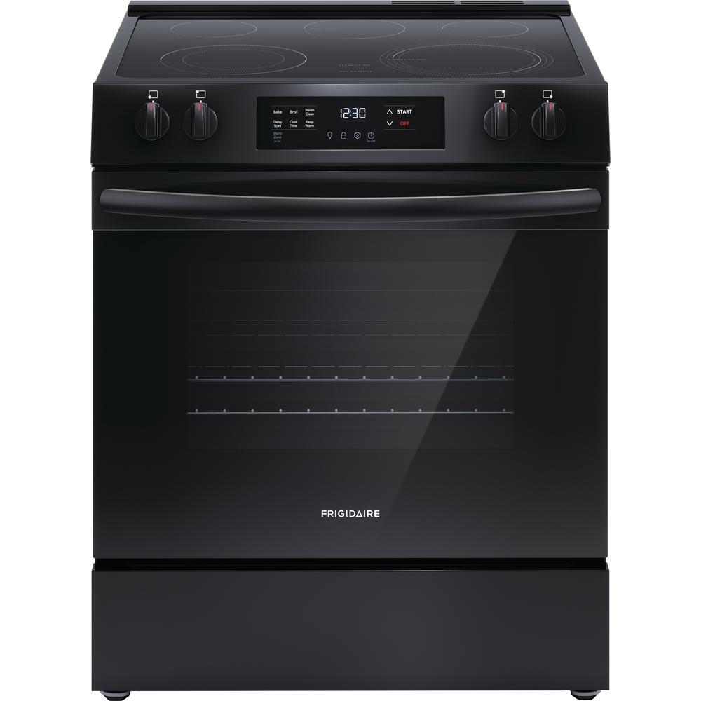 Frigidaire 30-inch Freestanding Electric Range with EvenTemp™ FCFE3062AB