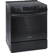 Frigidaire 30-inch Freestanding Electric Range with EvenTemp™ FCFE3062AB