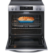 Frigidaire 30-inch Freestanding Electric Range with EvenTemp™ FCFE3062AS