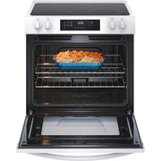 Frigidaire 30-inch Freestanding Electric Range with EvenTemp™ FCFE3062AW