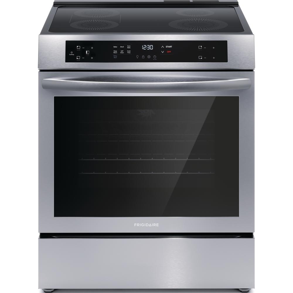 Frigidaire 30-inch Freestanding Electric Ranger with Convection Technology FCFI3083AS