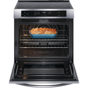 Frigidaire 30-inch Freestanding Electric Ranger with Convection Technology FCFI3083AS