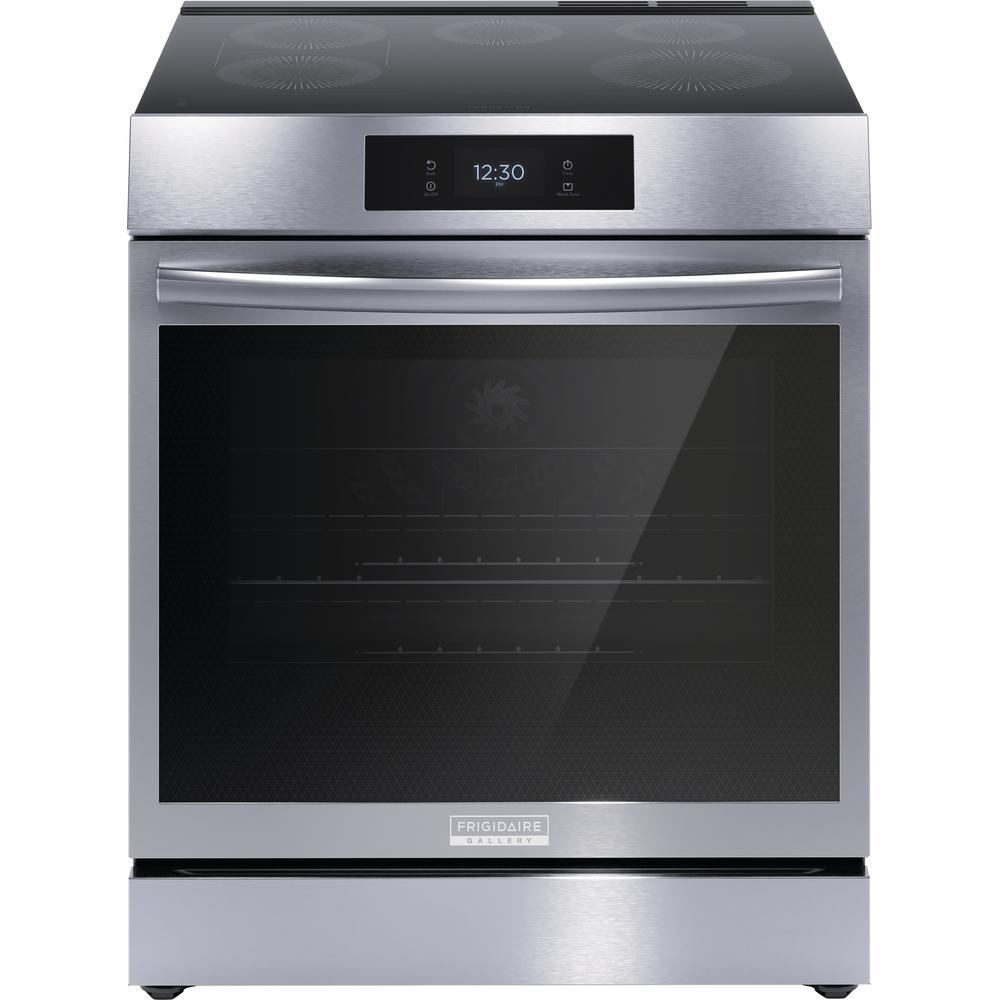 Frigidaire Gallery 30-inch Freestanding Induction Range with Convection Technology GCFI3060BF