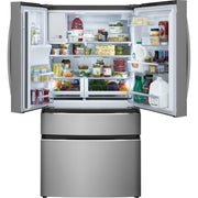 Frigidaire Gallery 36-inch, 26.3 cu. ft. French 4-Door Refrigerator with External Water and Ice Dispenser GRMS2773AF