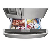 Frigidaire Gallery 36-inch, 26.3 cu. ft. French 4-Door Refrigerator with External Water and Ice Dispenser GRMS2773AF