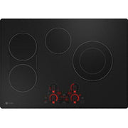 GE Profile 30-inch Built-in Electric Cooktop With Wi-Fi PEP7030DTBB