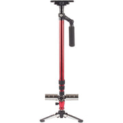Vivitar Professional 59" Telescopic Photo/Video Stabilizer, Weighted Tripod Base, Red