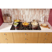 GE 36-inch Built-in Electric Cooktop JEP5036DTBB