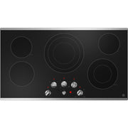 GE 36-inch Built-in Electric Cooktop JEP5036STSS