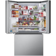LG 36-inch, 26 cu. ft. Counter-Depth MAX™ French 3-Door Refrigerator with Mirror InstaView® LRYKC2606S