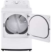 LG 7.3 cu. ft. Electric Dryer with Smart Diagnosis DLE6100W