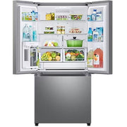 Samsung 33-inch, 24.5 cu. ft. French 3-Door Refrigerator with Beverage Center™ RF25C5551SR/AA
