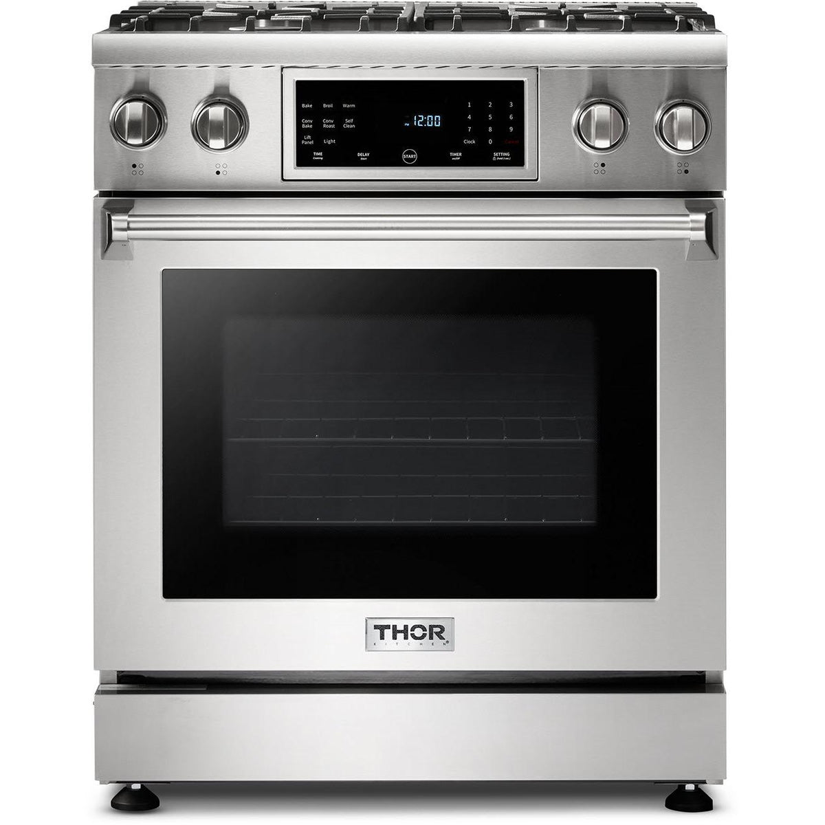 Thor Kitchen 30-inch Freestanding Gas Range with Convection Technology TRG3001LP