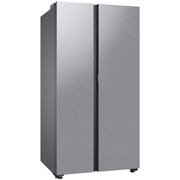 Samsung 36-inch, 22.6 cu. ft. Counter-Depth Side-by-Side Refrigerator with Beverage Center™ RS23CB7600QLAA