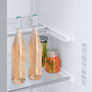 Samsung 36-inch, 22.6 cu. ft. Counter-Depth Side-by-Side Refrigerator with Beverage Center™ RS23CB7600QLAA