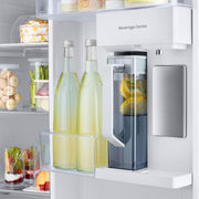 Samsung 36-inch, 28 cu. ft. Side-by-Side Refrigerator with Beverage Center™ RS28CB7600QLAA