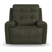 Flexsteel Iris 1781-50PH Power Recliner with Power Headrest - Grey