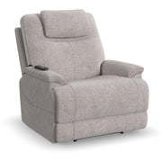 Flexsteel Zecliner 1091-50PH Power Recliner with Power Headrest and Lumbar - Light Grey