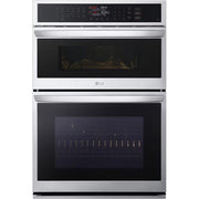LG 30-inch, 6.4 cu. ft. Built-in Combination Wall Oven with ThinQ® Technology WCEP6423F